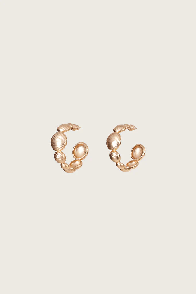 SHIRIN EARRING - BRUSHED BRASS | Cult Gaia - US