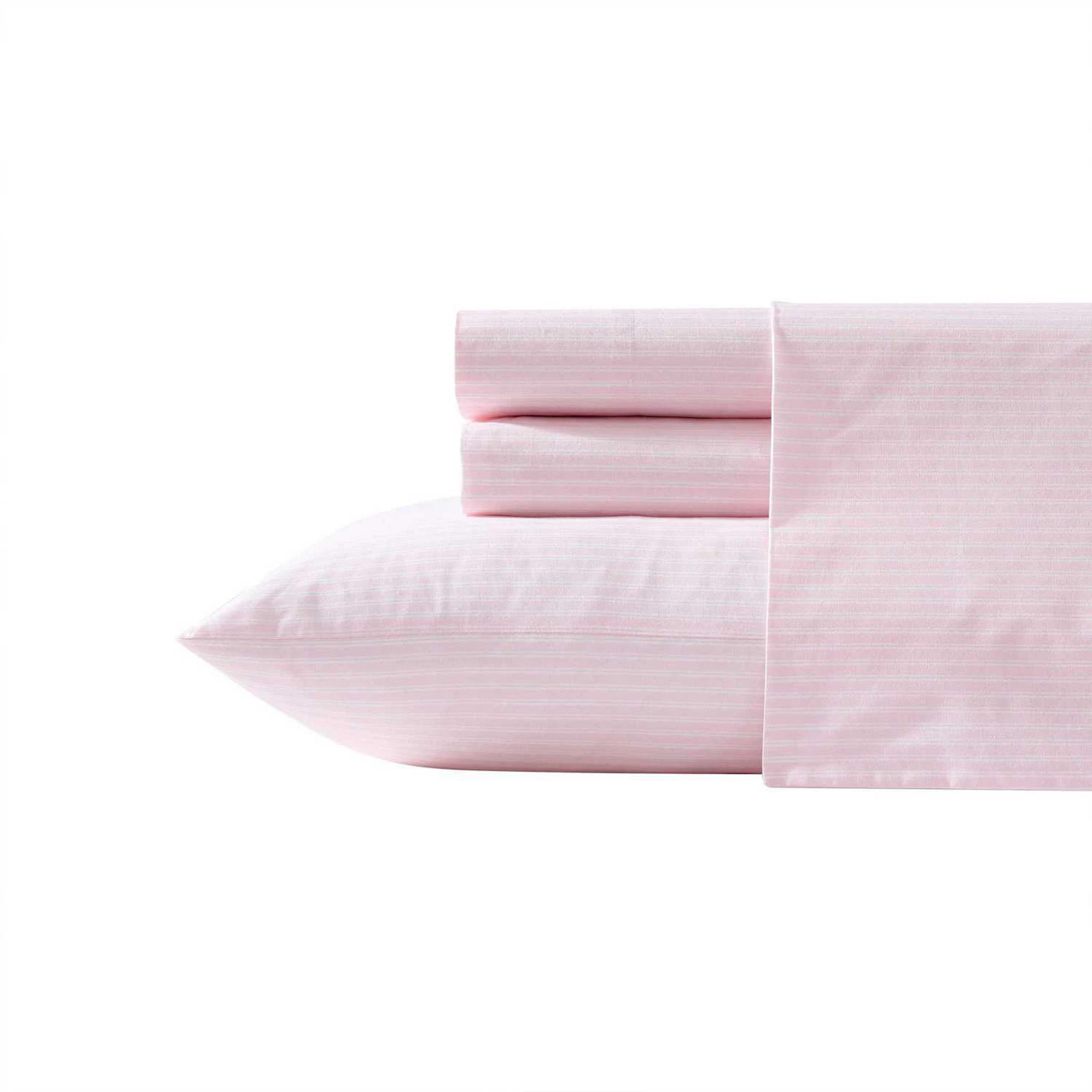 Laura Ashley Cotton Percale Sheet Set with Pillowcases | Kohl's
