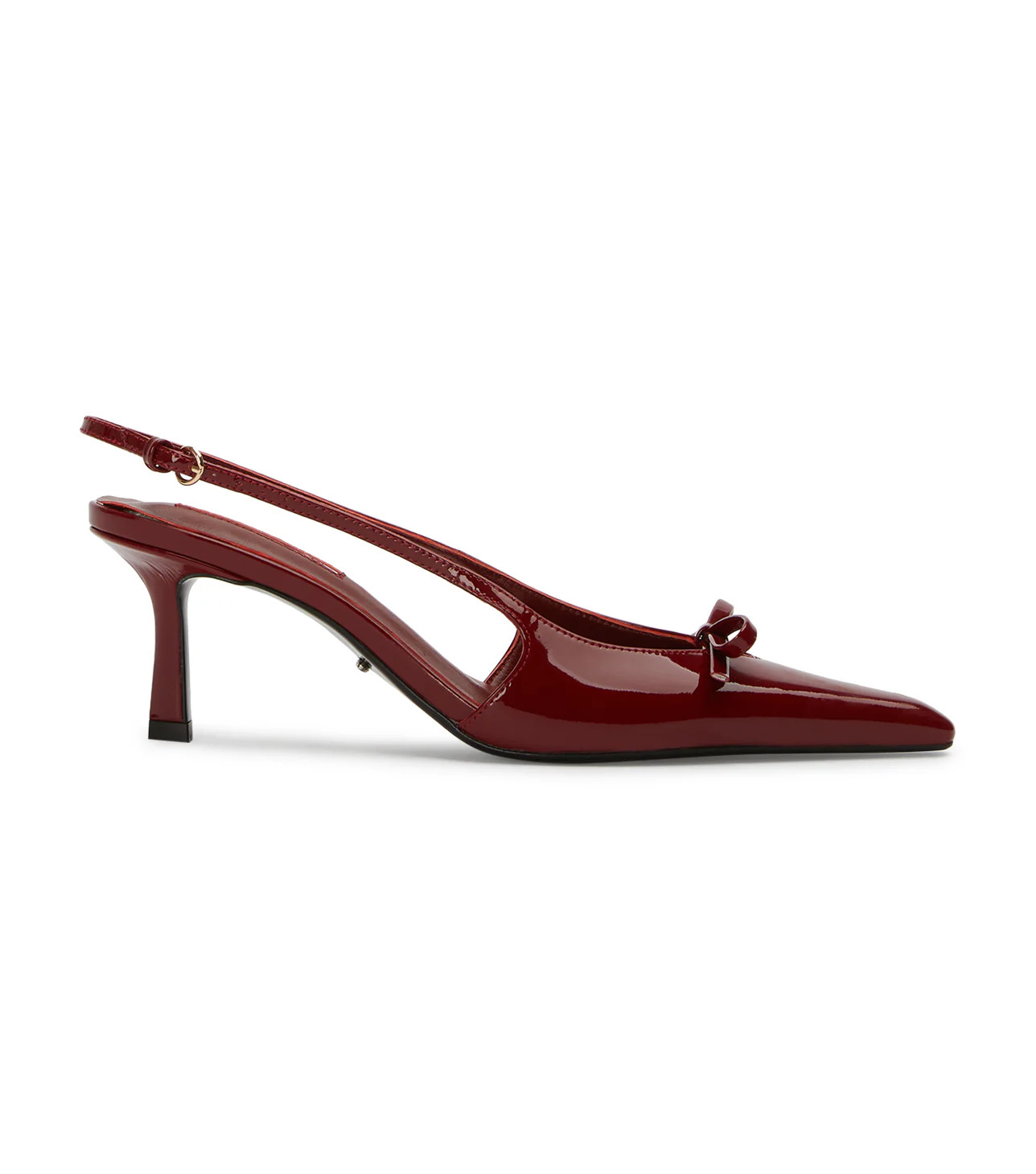 Quill Bordeaux Patent Heels | Tony Bianco US