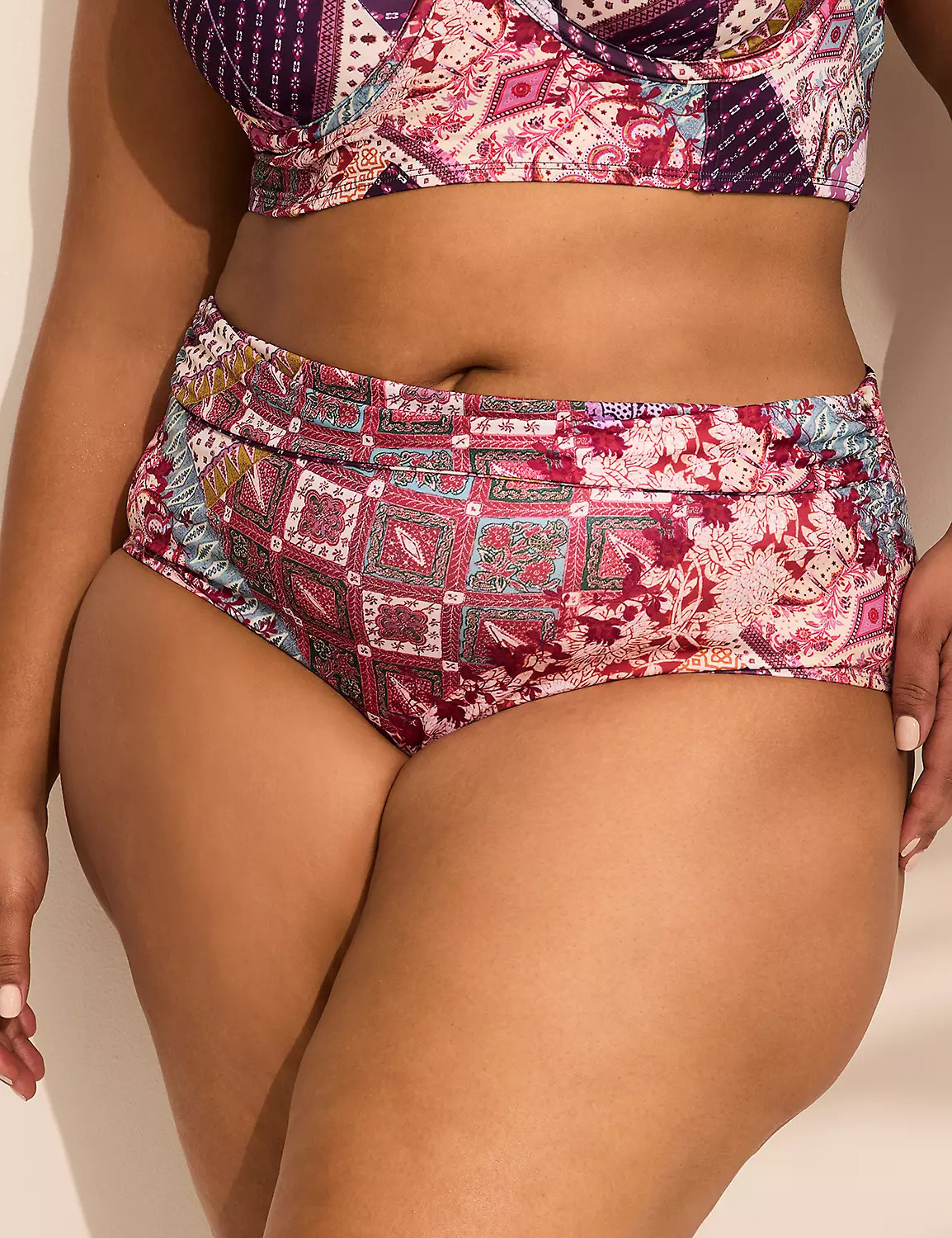 Fold Over Swim Brief | Lane Bryant (US)