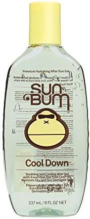 Sun Bum Cool Down Aloe Vera Gel | Vegan and Hypoallergenic After Sun Care with Cocoa Butter to So... | Amazon (US)