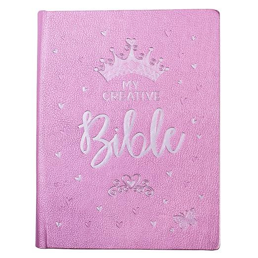 ESV Holy Bible, My Creative Bible For Girls, Faux Leather Hardcover w/Ribbon Marker, Illustrated ... | Amazon (US)