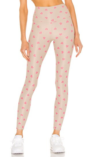 Ayla Legging in Famous Taupe Heart | Revolve Clothing (Global)