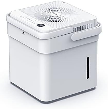 Midea Cube 50 Pint Dehumidifier for Basement and Rooms at Home for up to 4,500 Sq. Ft., Smart Contro | Amazon (US)