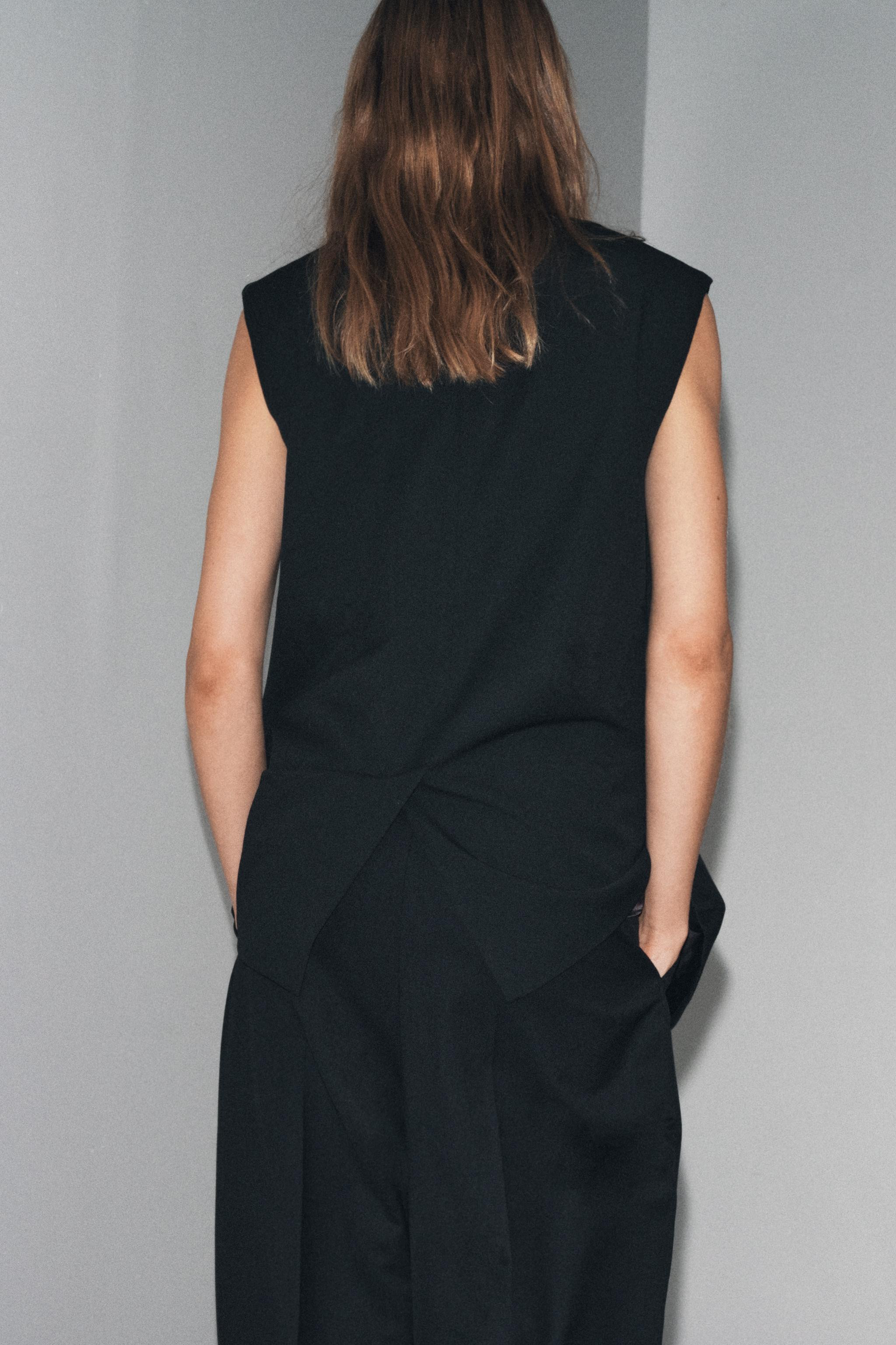 ZW COLLECTION OVERSIZE DOUBLE-BREASTED WAISTCOAT | Zara UK
