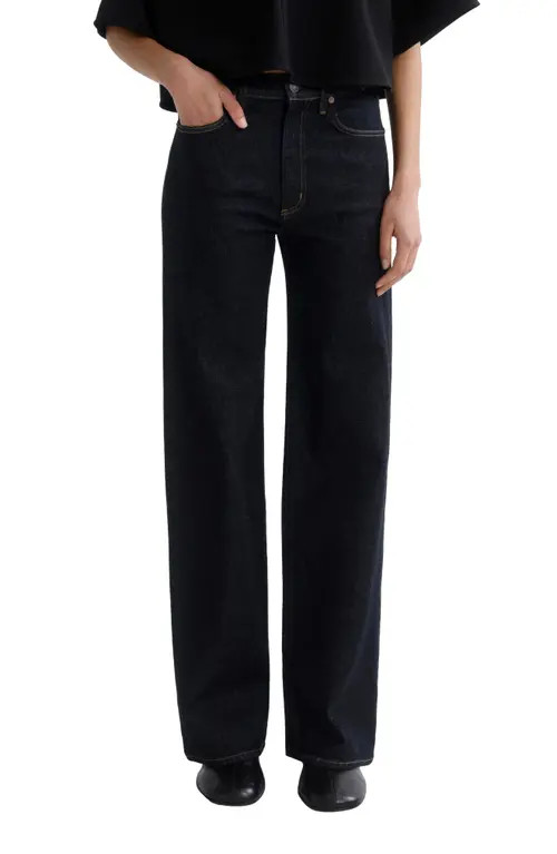 AGOLDE Harper High Waist Straight Leg Jeans in Rinse (Rinse Ind) at Nordstrom, Size 29 | Nordstrom