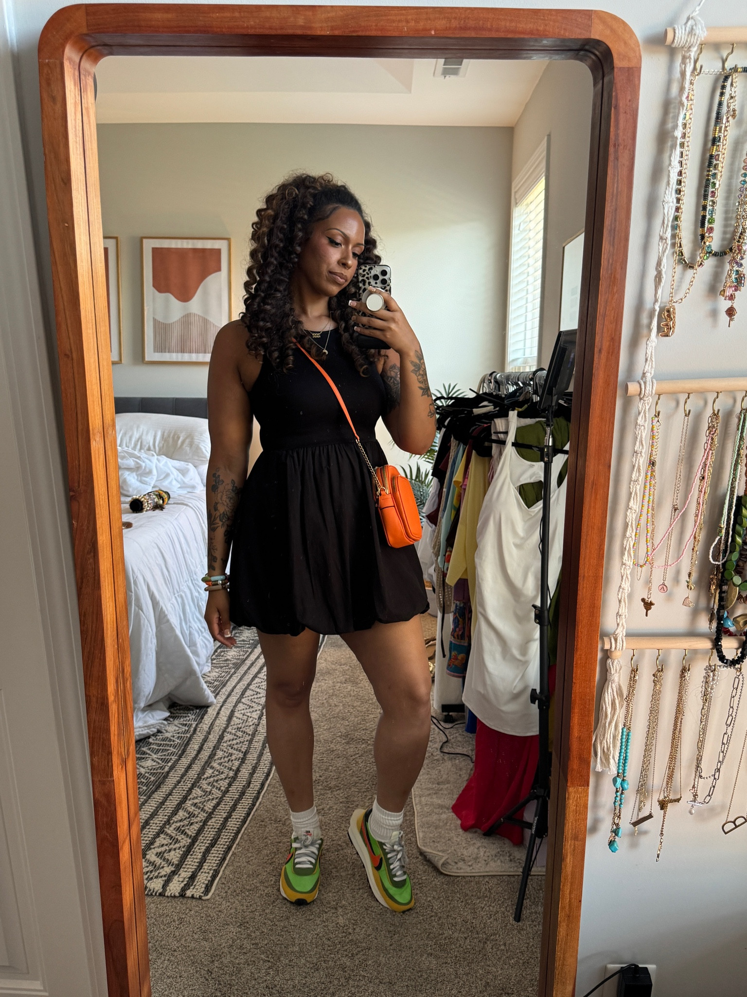 Mini Ballon Dress from Amazon

Size Medium

Size up for a longer length if you’re tall and wear slip shorts underneath

#LTKootd #LTKTall #LTKMidsize