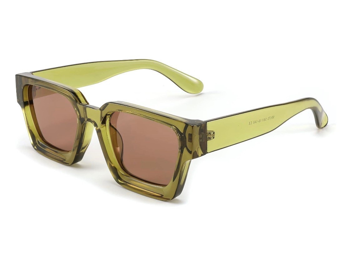 Olive Square Frames – Artsy It‑Girl

These translucent olive square frames feel very gallery‑opening‑in-Brooklyn. The chunky shape and tinted lenses give you that indie designer look without the specialty-store price. They’re ideal if you like sharp lines and bold, unexpected color.

Style tip: Wear with an oversized blazer, white tee, and denim for an effortless “off‑duty stylist” aesthetic.

#LTKgrwm #LTKSaleAlert #LTKootd