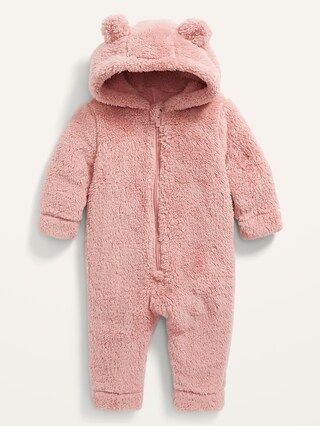 Unisex Bear-Critter Sherpa One-Piece for Baby | Old Navy (US)