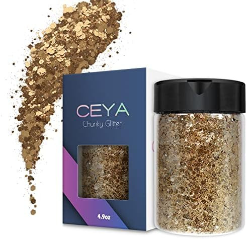 Gold Chunky Glitter | Amazon (US)
