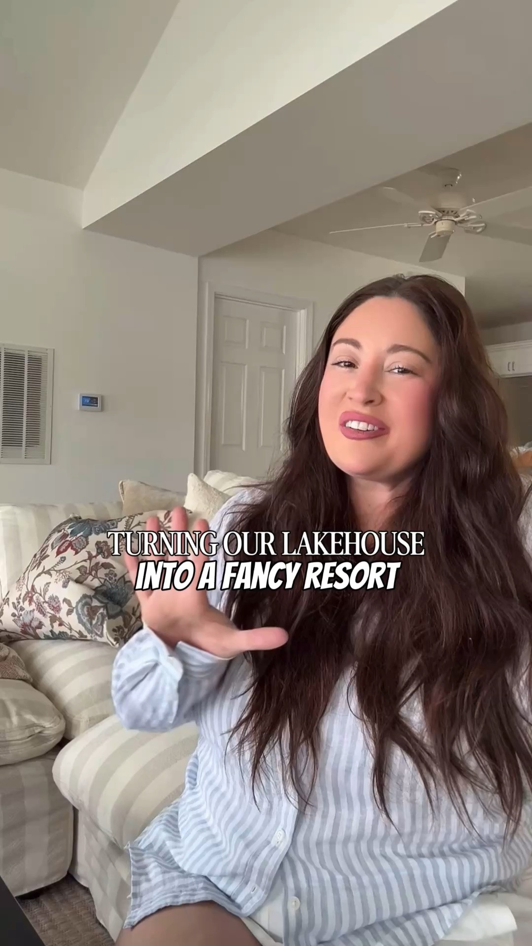 5 ways I turned our family lakehouse into a resort with personalized details!

#LTKHome #LTKSeasonal