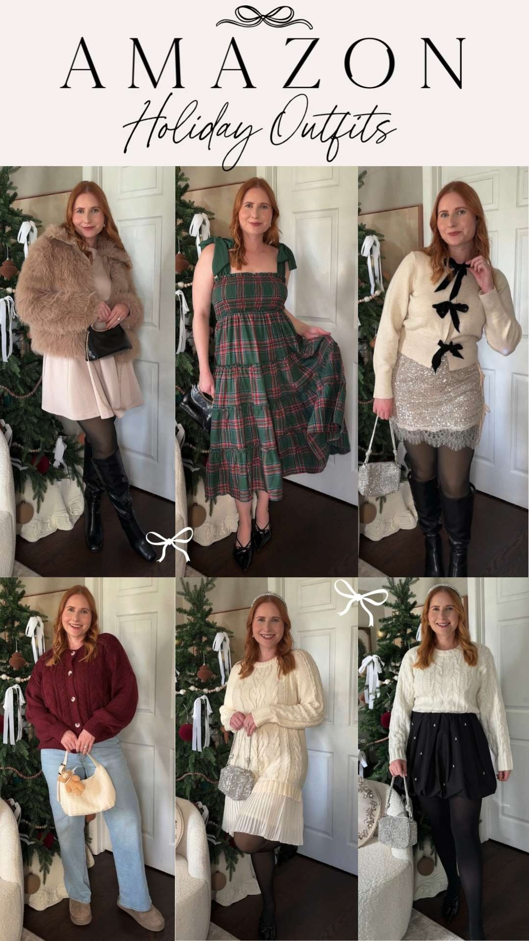 Shop trending Amazon holiday outfits for Christmas parties and winter events, featuring festive dresses, chic holiday party outfits, and affordable Amazon fashion perfect for the season. Discover trending Amazon holiday outfits for Christmas events, including festive party dresses, winter fashion favorites, and chic holiday party looks you’ll love. Trending Amazon holiday outfits for Christmas and winter events—shop festive dresses, holiday party outfits, cozy-chic winter looks, and affordable Amazon fashion. 

 #LTKHoliday #LTKootd #LTKMidsize