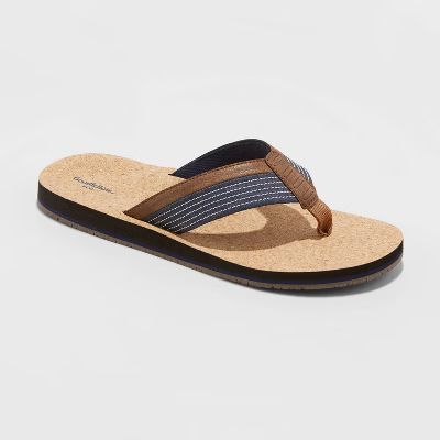 Men's Keegan Flip Flop Sandals - Goodfellow & Co™ Navy | Target