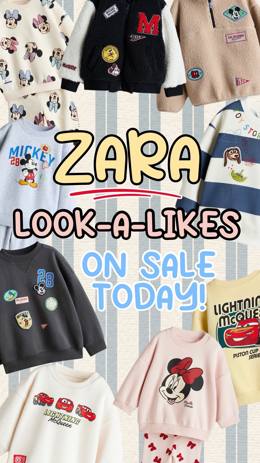 H&M Labor Day Sale Disney Favorites! 

#disney #h&m #zara #lookforless #disneyland #disneyworld #disneyvacation #disneytrip #disneyootd #kids #minnie #mickey #pixar #cars #momlife #family #vacation #travel #disneytravel

#LTKmomlife #LTKKids #LTKTravel