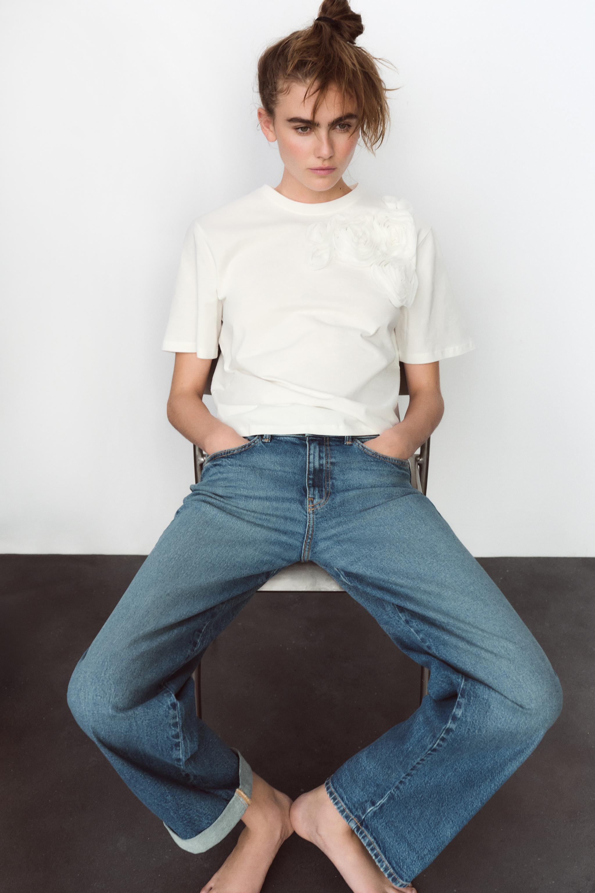 FLOWER T-SHIRT | Zara US