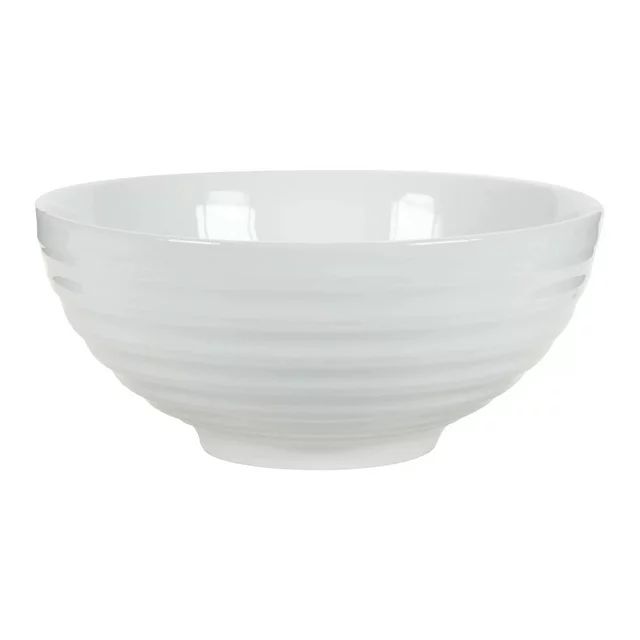 Better Homes & Gardens Anniston Serving Bowl, Pasta Bowl for Kitchen, Large Capacity White Bowl S... | Walmart (US)