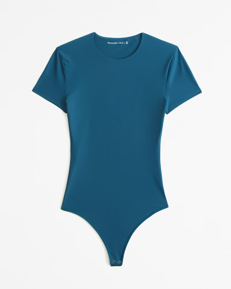 Soft Matte Seamless Tee Bodysuit | Abercrombie & Fitch (US)