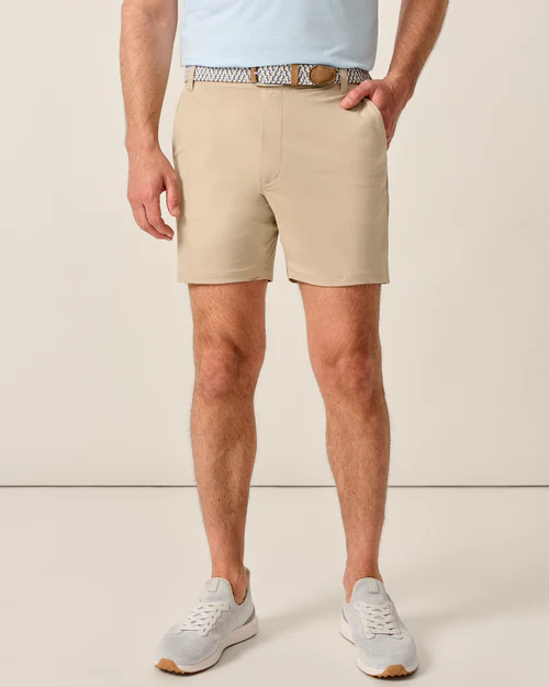 Fusion Knit Performance Pull-On Short - 7" | johnnie O