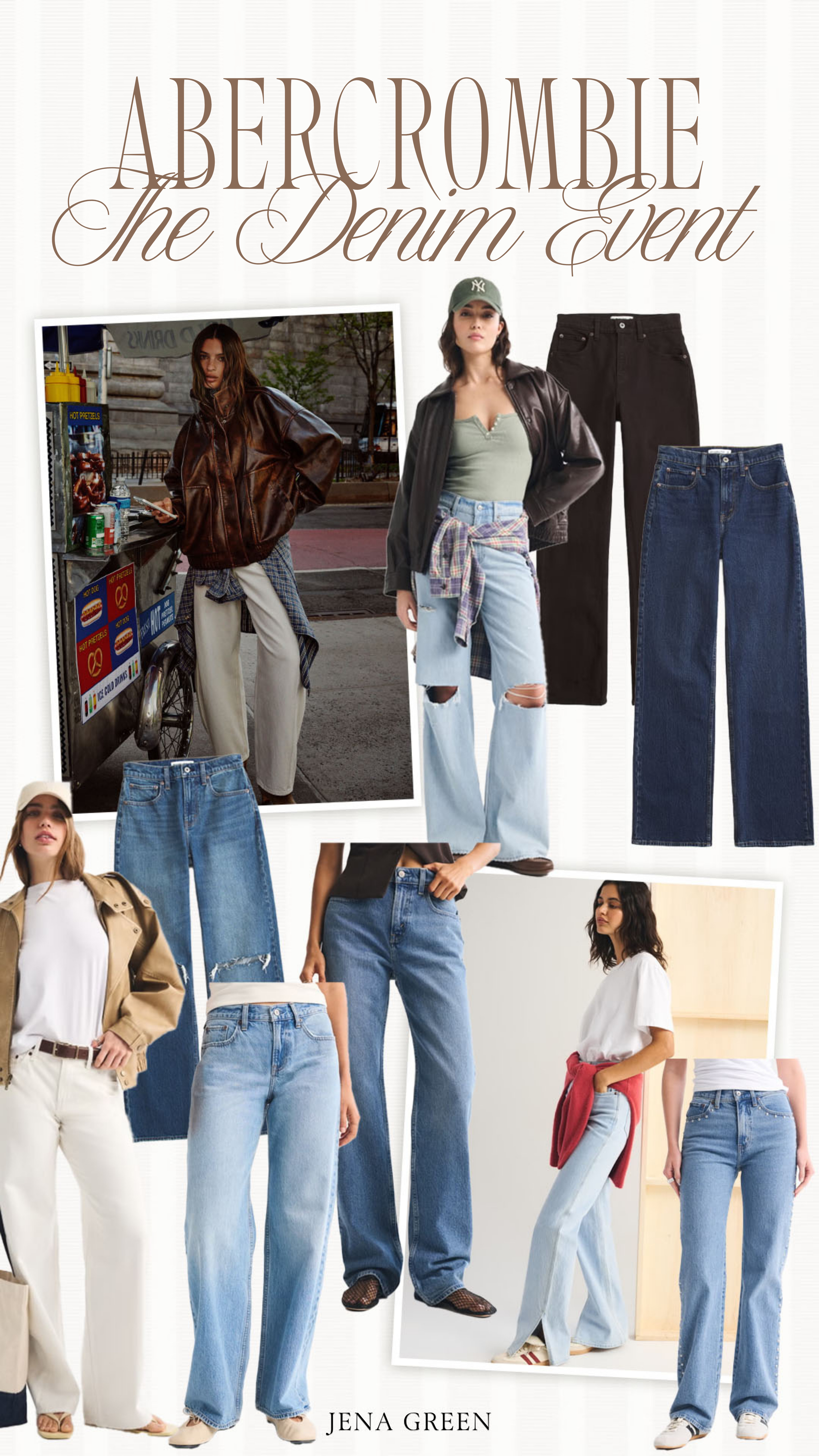 25-50% off Denim & 20% off Everything else - code DENIMAF for additional 15% off

Abercrombie Denim Event | Abercrombie The Denim Event Sale | Abercrombie Denim Sale  

 #LTKSeasonal #LTKSaleAlert
