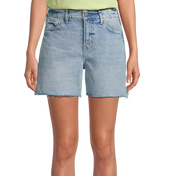 a.n.a Womens High Rise 5" Denim Short | JCPenney