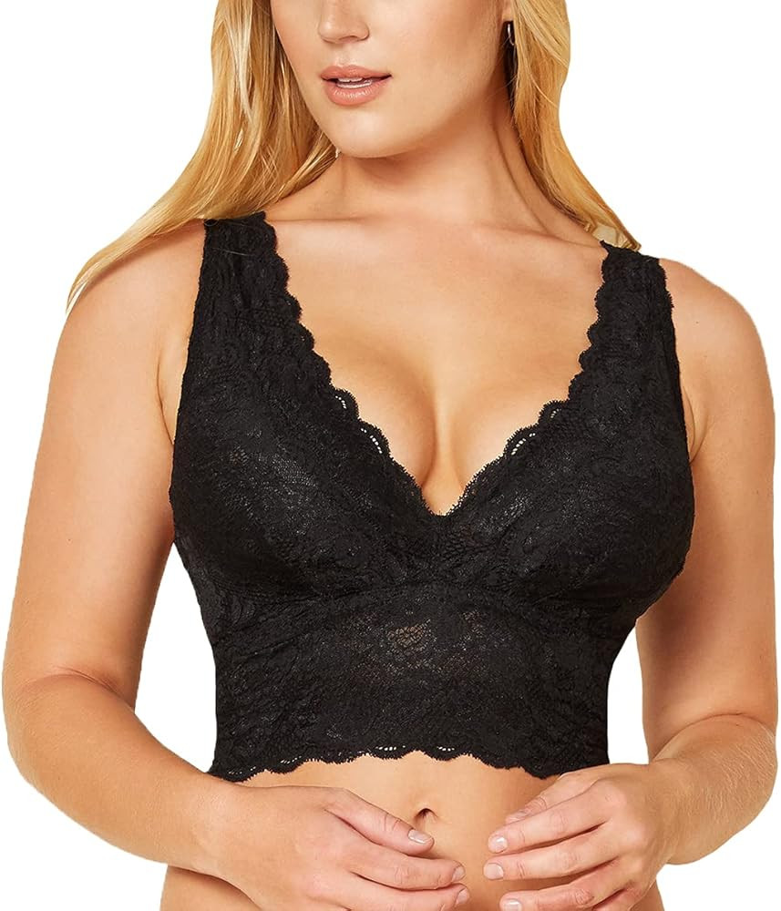 Cosabella Womens Cosabella Womens Never Say Never Plungie Longline Curvy Bralette | Amazon (US)