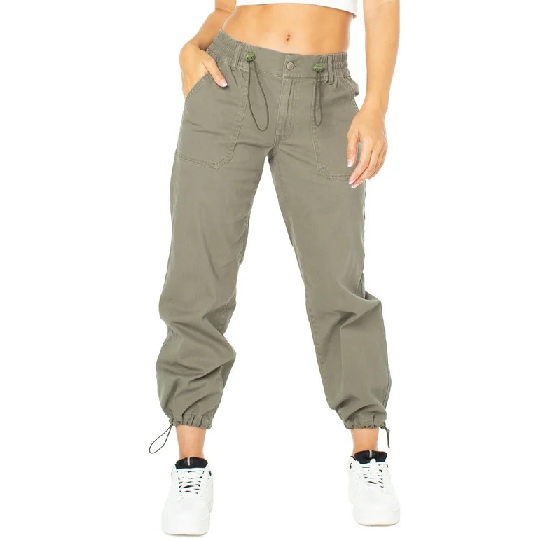 Celebrity Pink Women's Juniors Cargo Jogger Pants, Sizes XS-XXXL | Walmart (US)