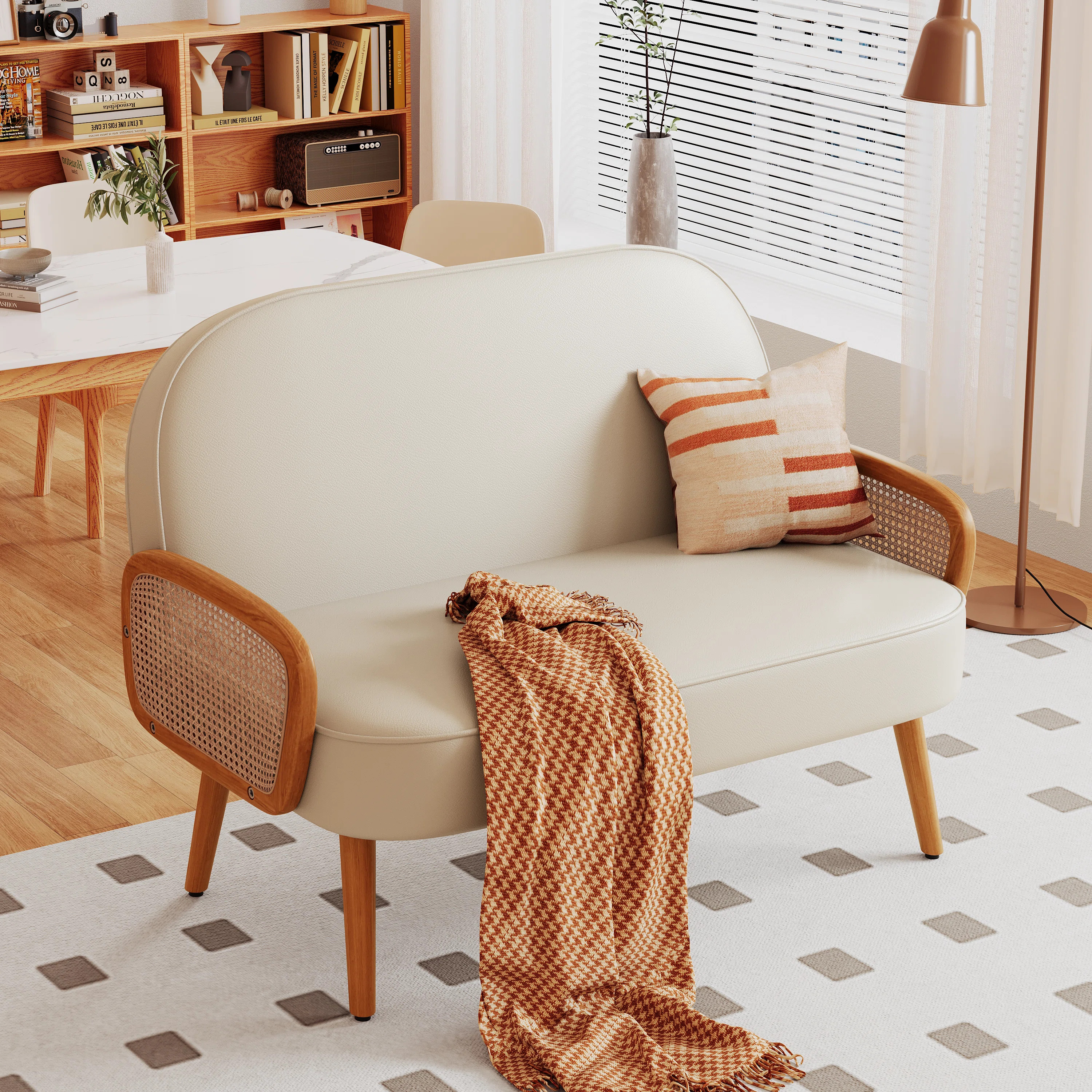 Aydeliz 41.3'' Upholstered Loveseat | Wayfair North America
