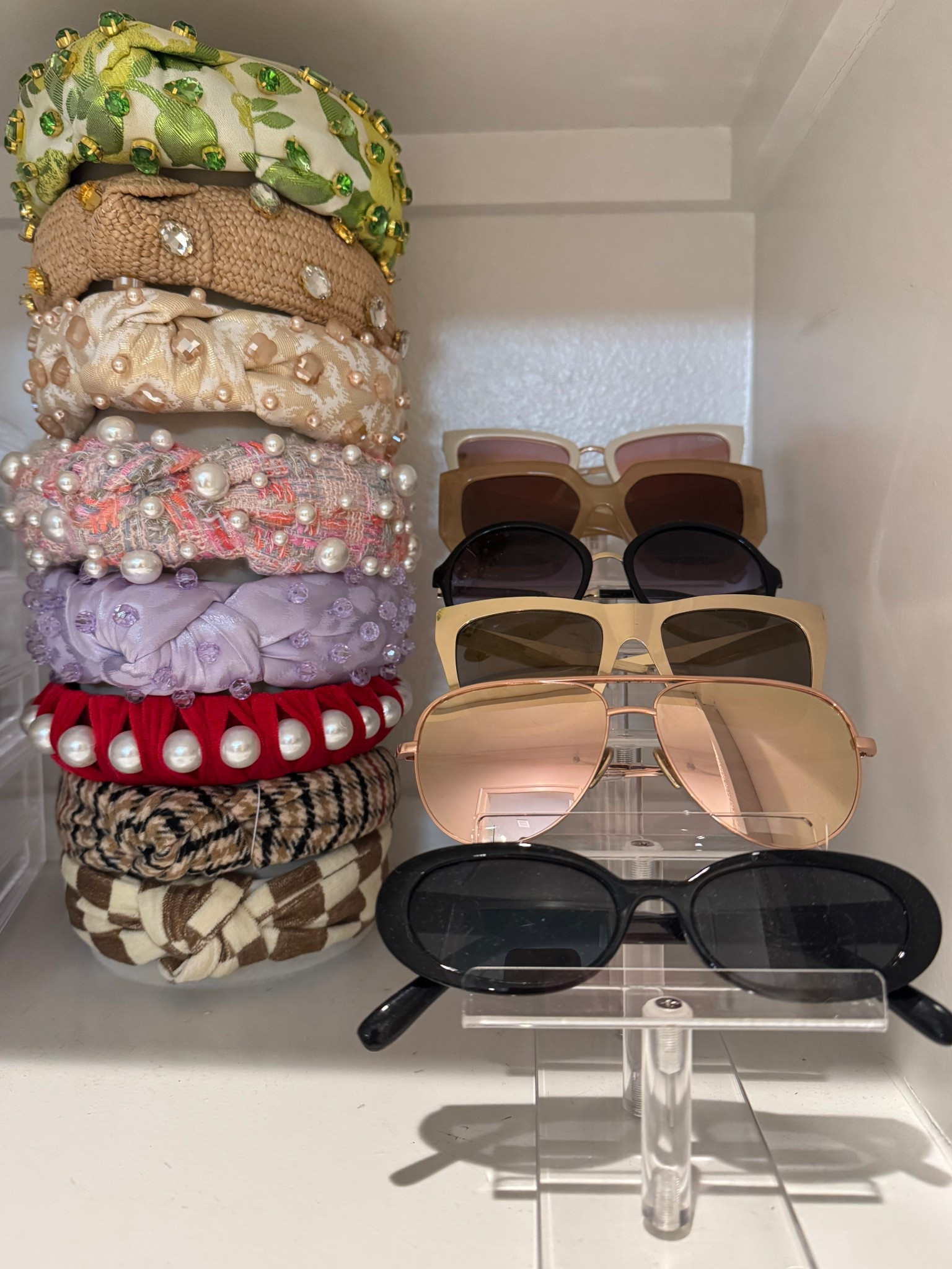 closet organization sunglasses holder headband holder 

#LTKHome