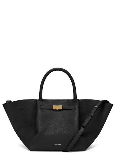 New York midi grained leather tote | Harvey Nichols