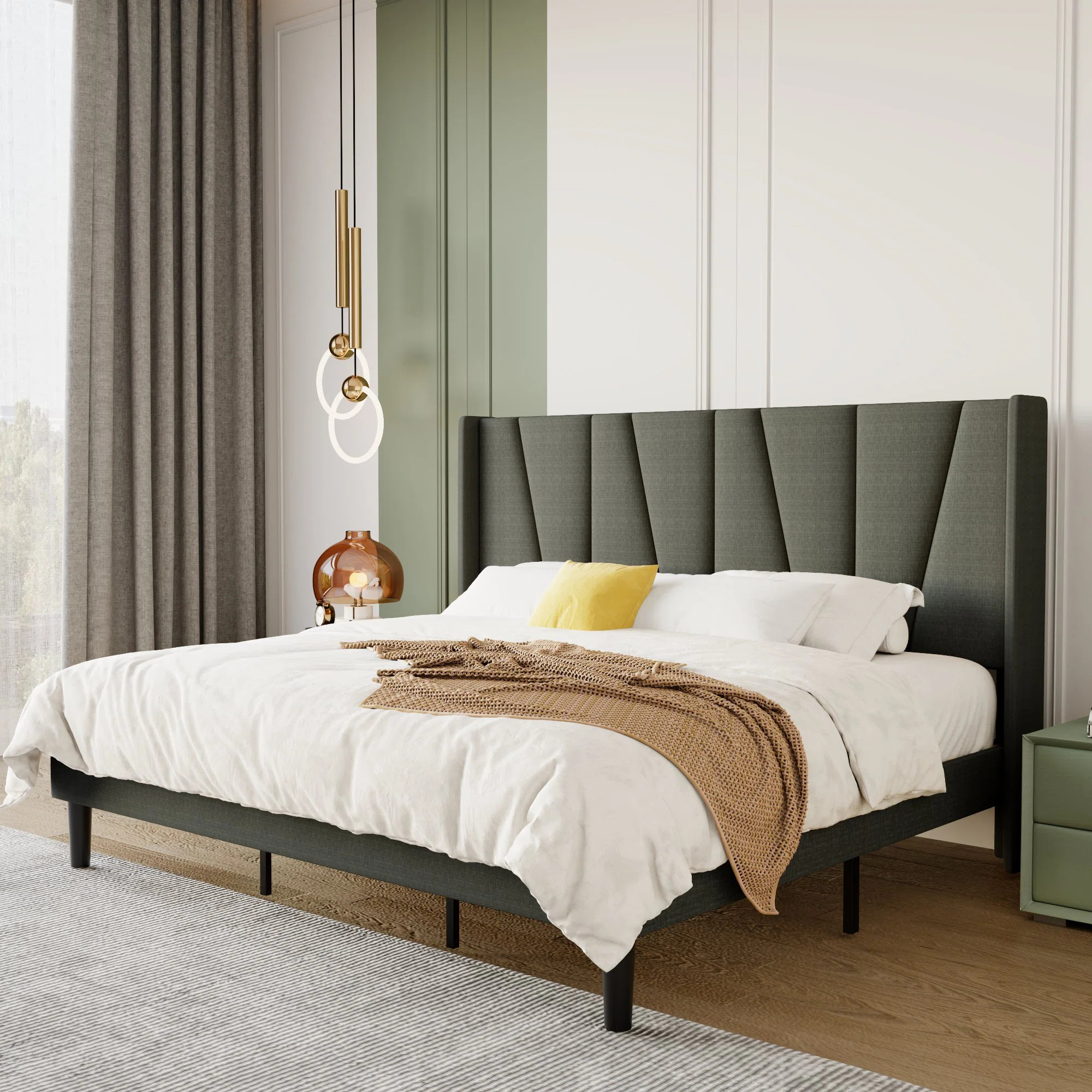 Gyda Upholstered Platform Bed | Wayfair North America