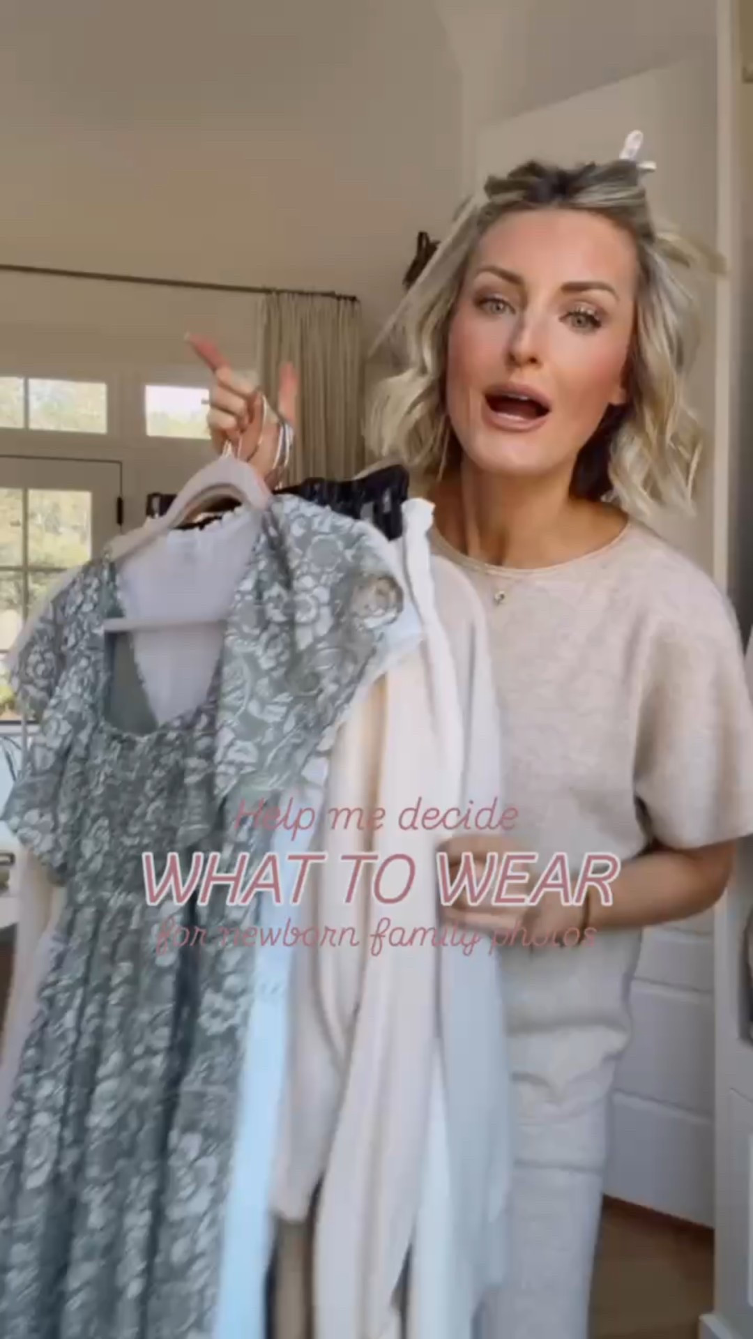 Help me decide what to wear for newborn photos! So many great affordable options that are perfect for transitioning into spring!

Loverly Grey, newborn family photos, newborn photos, spring outfits, spring family photos, Target, H&M 

#LTKSeasonal #LTKmomlife