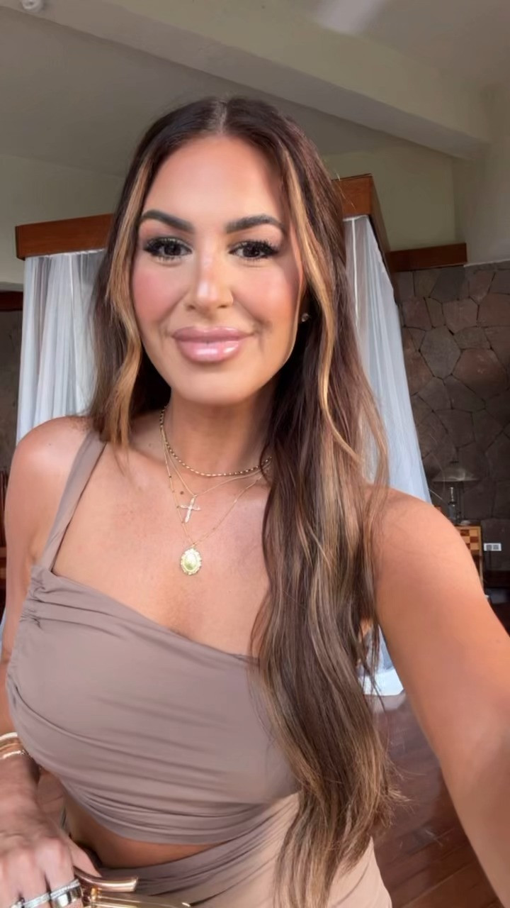 st lucia dinner outfit 🤎 wearing a small! 

 #LTKgrwm #LTKootd #LTKTravel