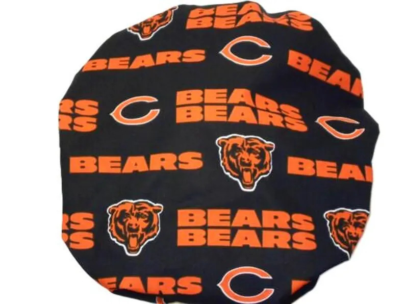 Chicago Bears Bouffant Scrub Hats-Chicago Bears Fabric-Scrub Hats-Scrub Cap-NFL Scrub Hats-Team S... | Etsy (Global)