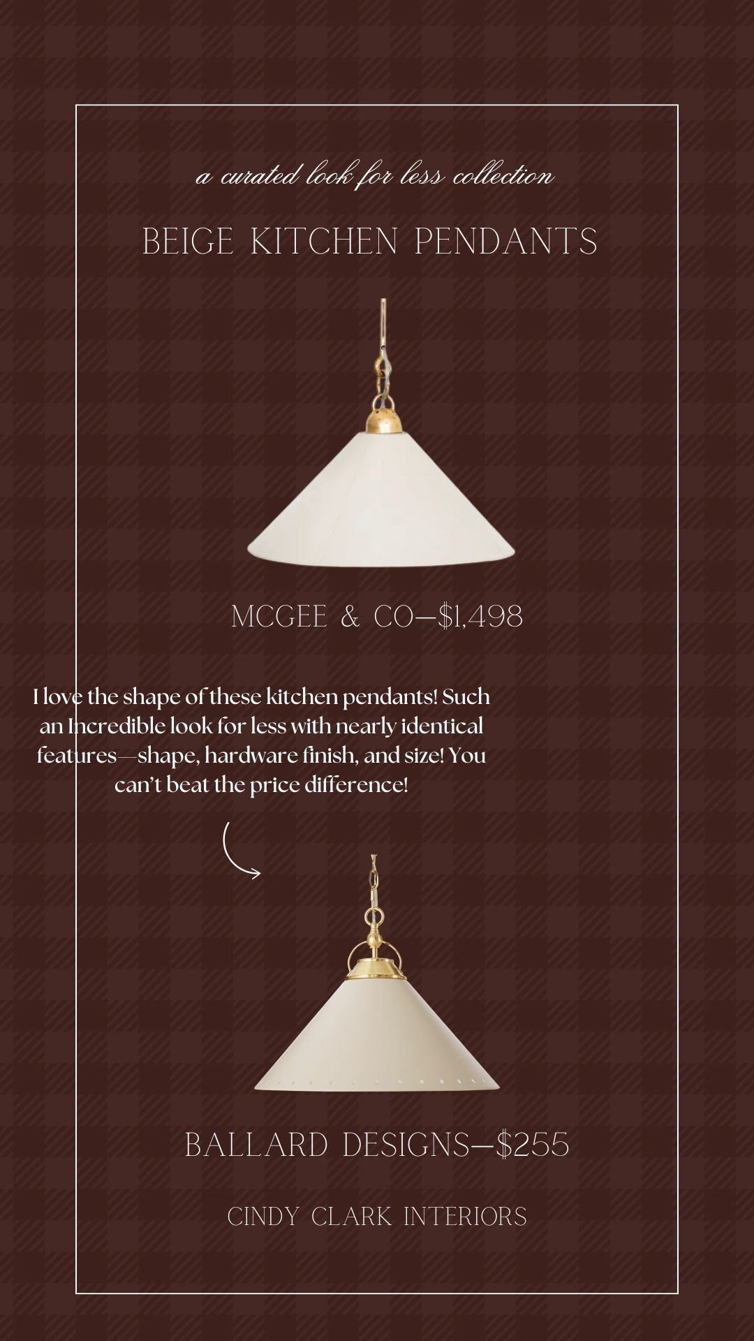 I love the shape of these kitchen pendants! Such an Incredible look for less with nearly identical features—shape, hardware finish, and size! You can’t beat the price difference!

#LTKSaleAlert #LTKHome