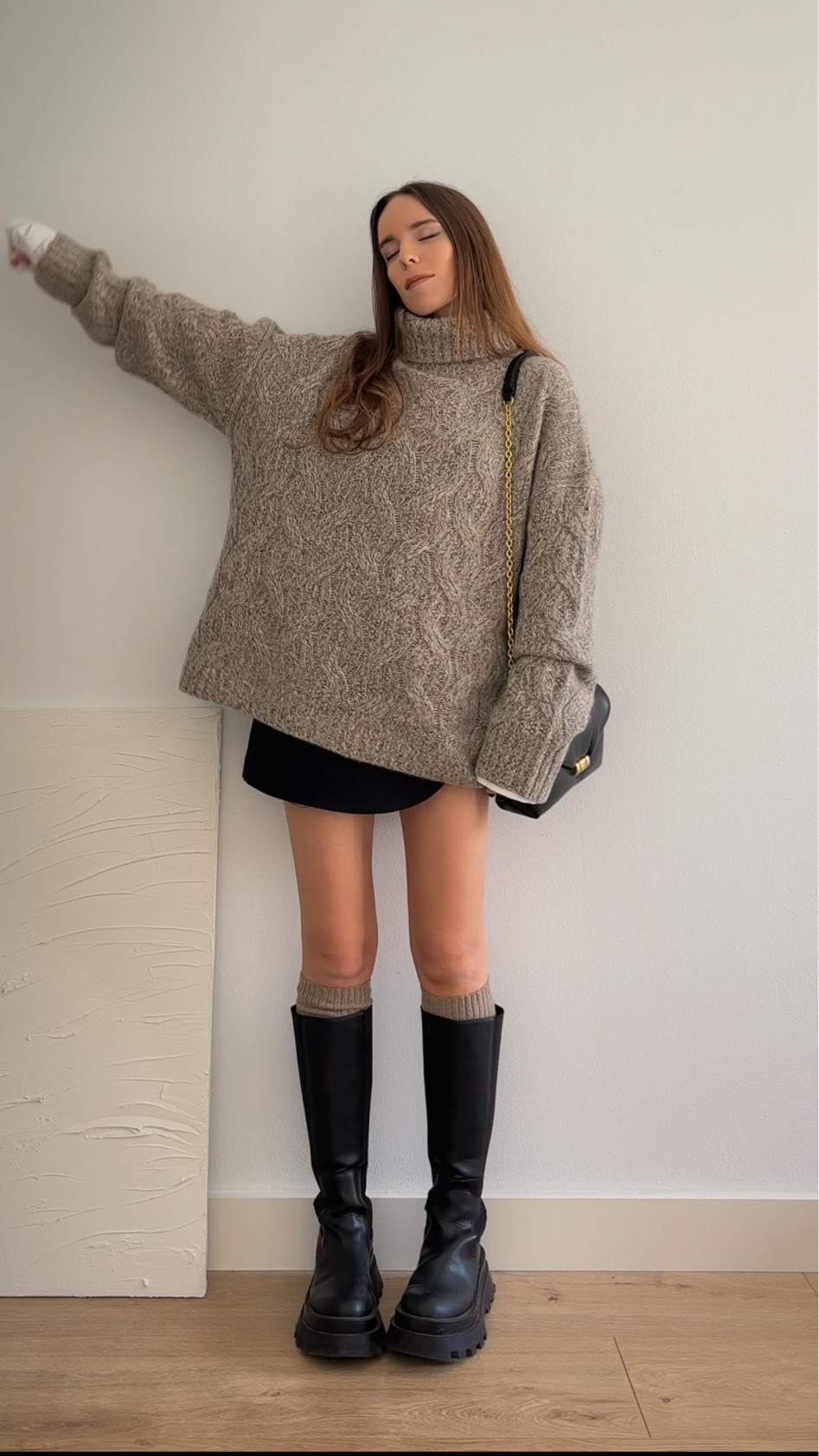 Brown cable knit sweaters and knee high boots for Autumn 🍂

#LTKshoecrush #LTKSeasonal #LTKstyletip