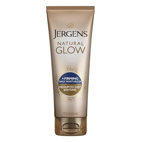 Jergens Natural Glow + Firming Daily Moisturizer Medium to Tan Skin Tones 7.5oz | Amazon (US)