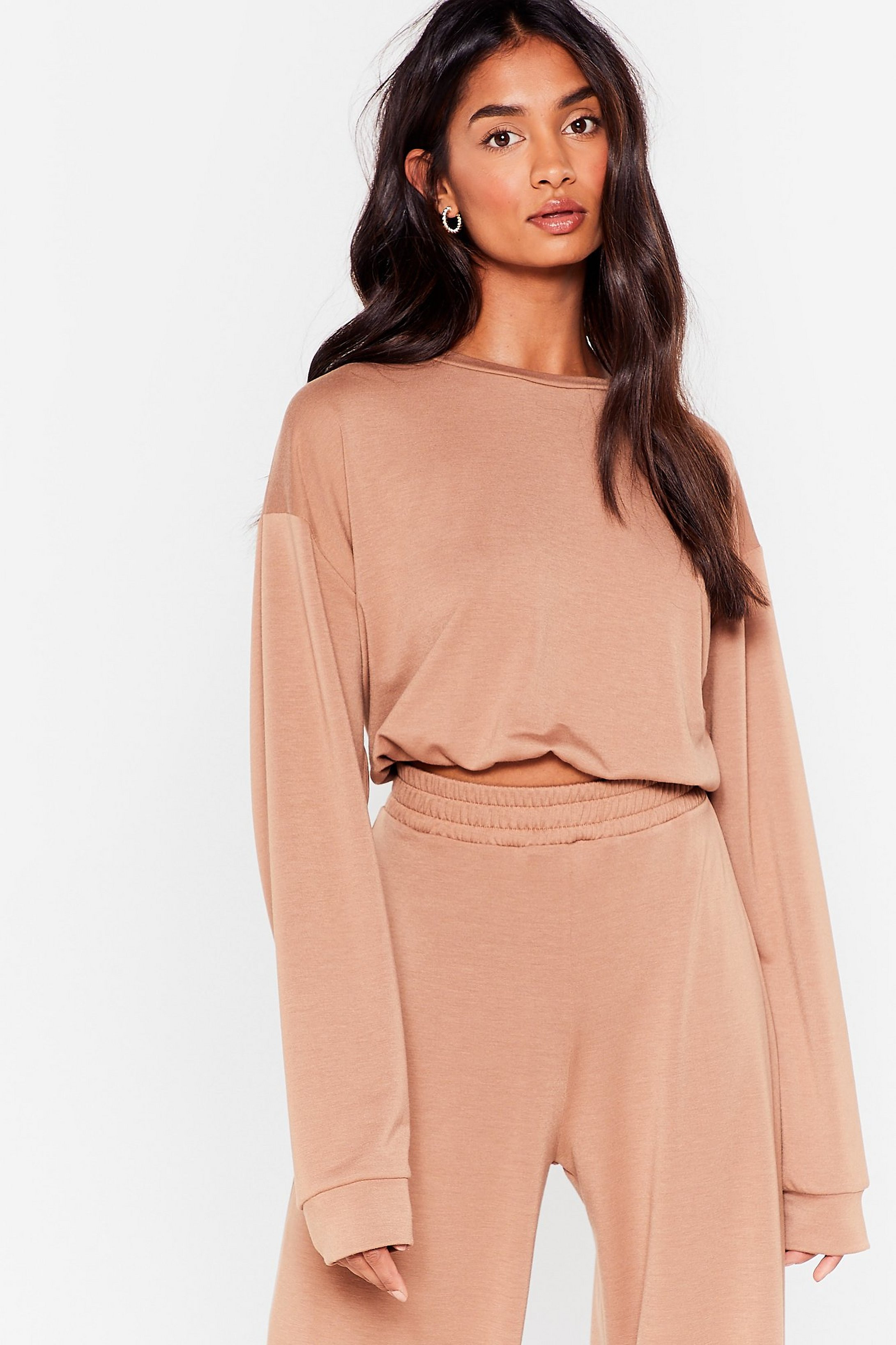 Give It a Rest Wide-Leg Pants Lounge Set | NastyGal (US & CA)