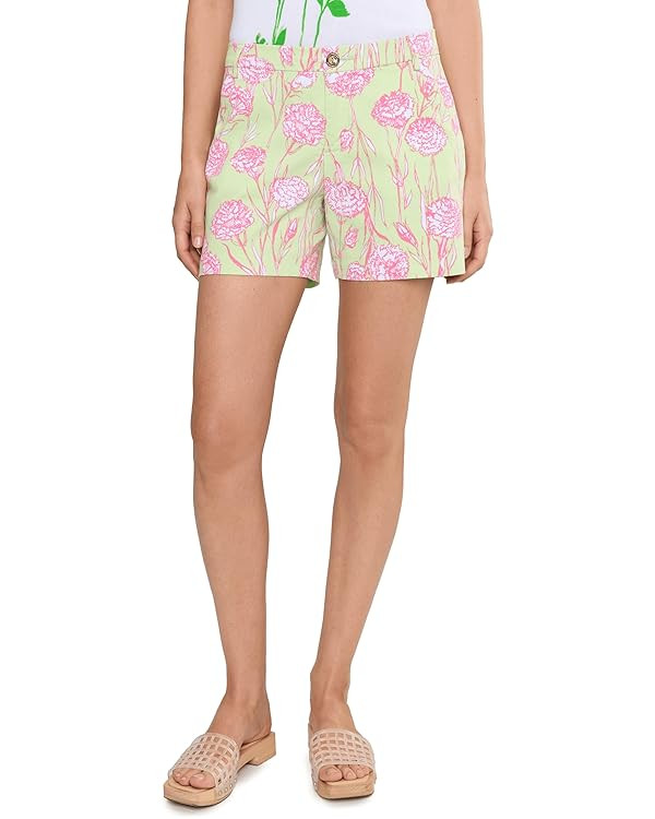 Lilly Pulitzer Women's Callahan Mid-Rise Shorts | Amazon (US)