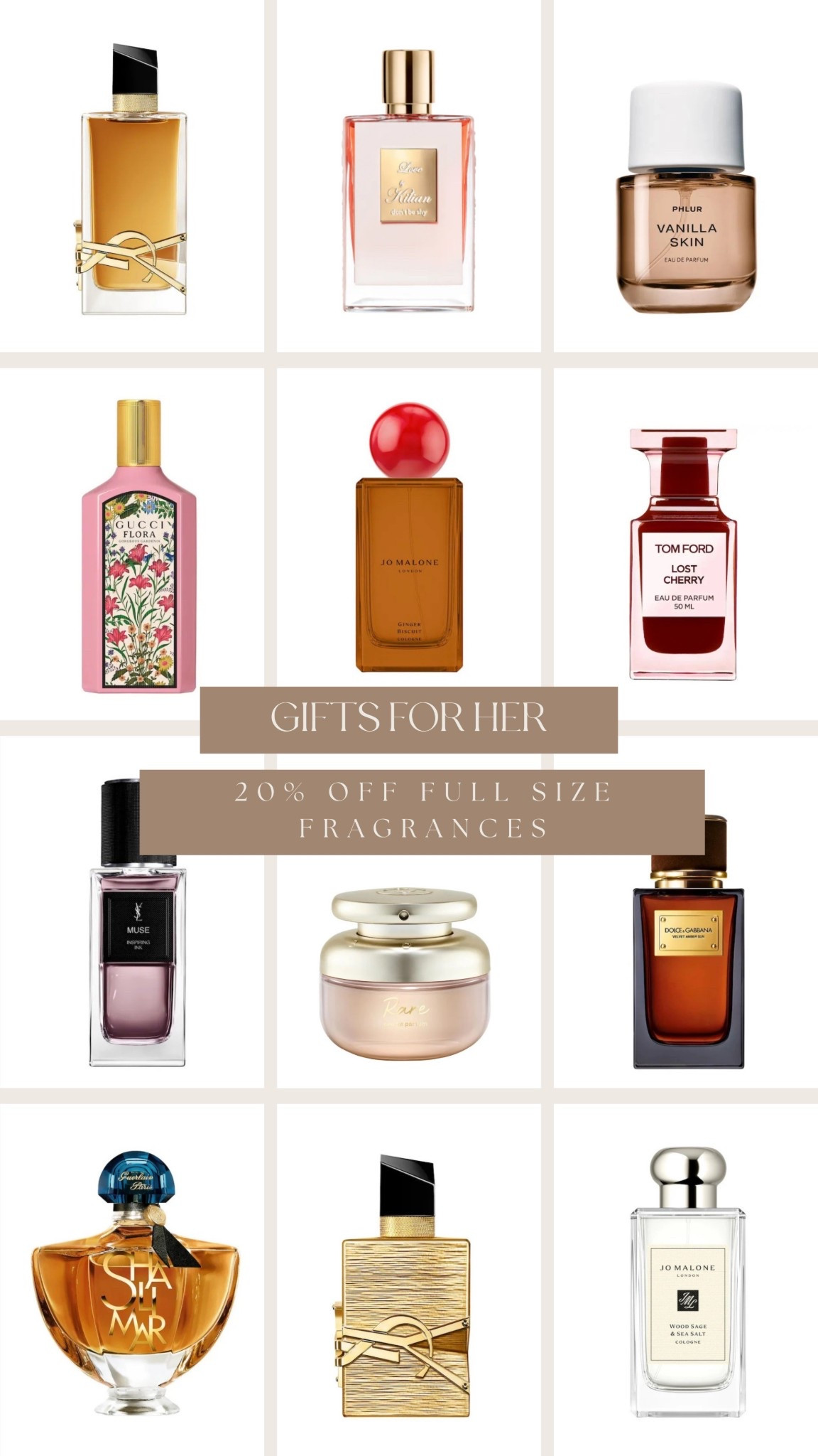 Get 20% off full size fragrances at Sephora!! Here are a few of my faves!

sephora, women’s fragrances, perfume, cologne

#LTKSaleAlert #LTKGiftGuide #LTKHoliday