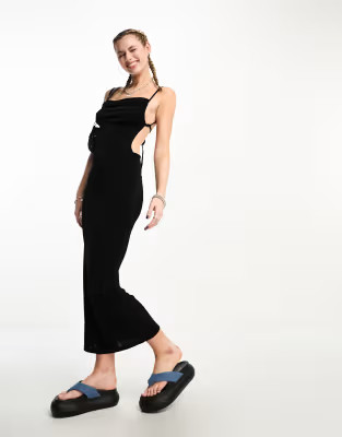Edikted strappy backless maxi bodycon dress | ASOS (Global)