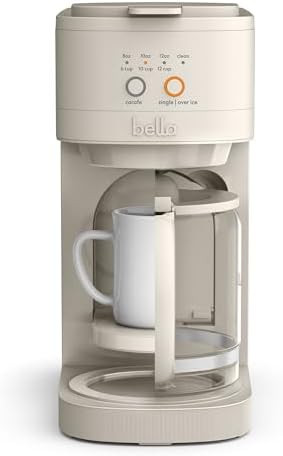 bella VersaBrew 2-in1 Coffee Maker, Fits-anywhere Kitchenware, Brew 3 Sizes Carafes & Single Serv... | Amazon (US)