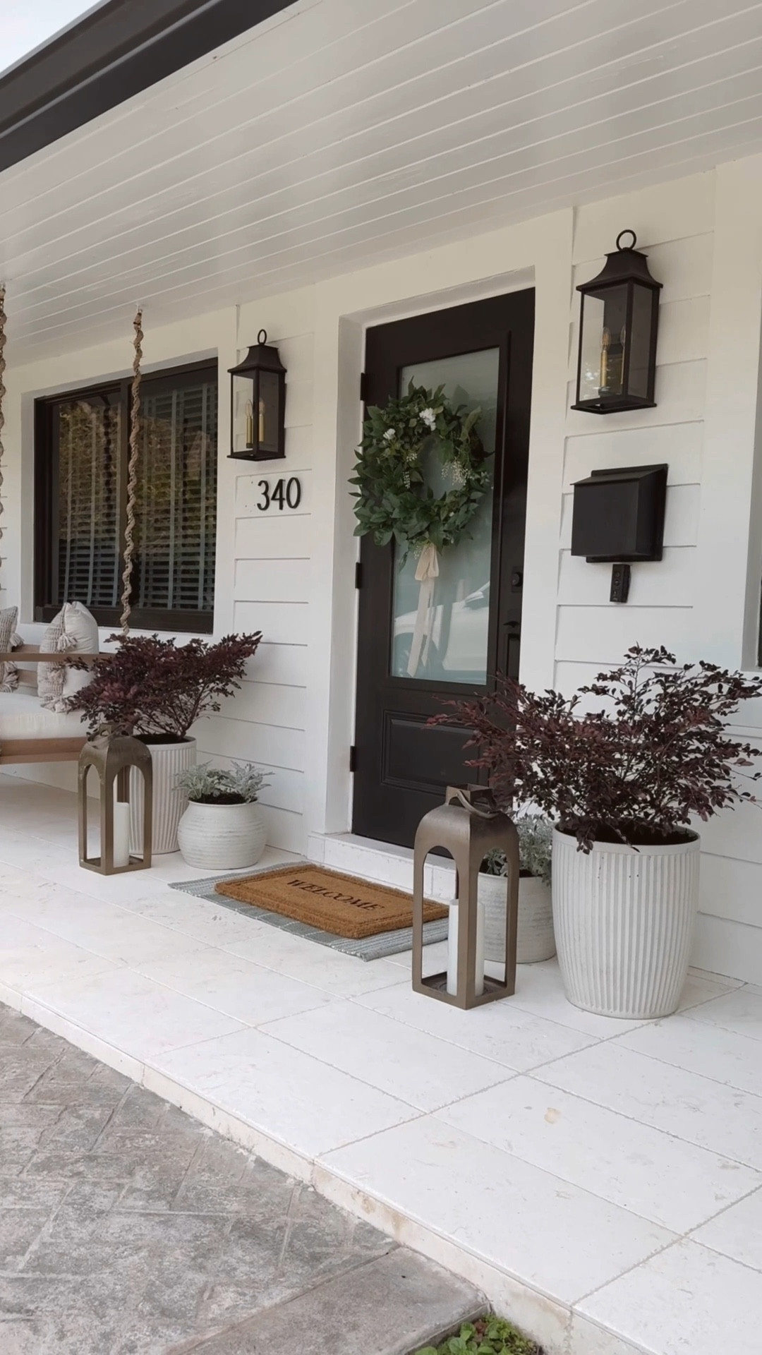 #AD @Target always nails it—this spring porch refresh is all from there! 🌸 Comment ‘porch refresh’ for the deets to shop! 🛒✨ 
My porch was in need of some love after the holidays & Target had everything I needed to make it pretty again - from stunning planters to lanterns & doormats, anything you need for a dreamy outdoor glow-up. 

#targetpartner #target @targetstyle #targetstyle #ltkhome #ltkseasonal #patiodecor #homedecor #targetfinds #springpatiodecor #planters #lanterns #wreath 



#LTKHome #LTKSeasonal #LTKFindsUnder100