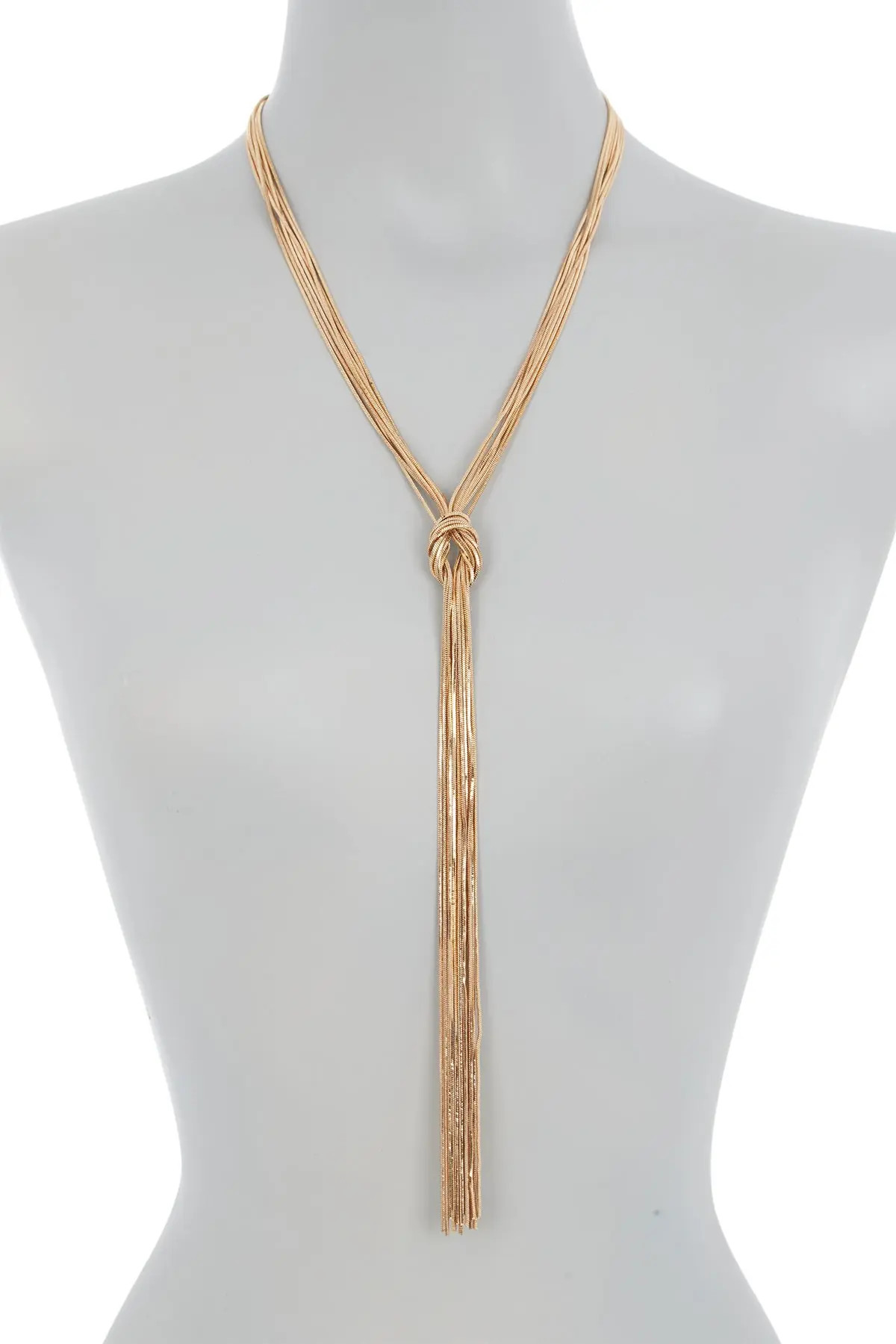 NORDSTROM RACK Multi Strand Knotted Y-Necklace (Women) | Nordstromrack | Nordstrom Rack
