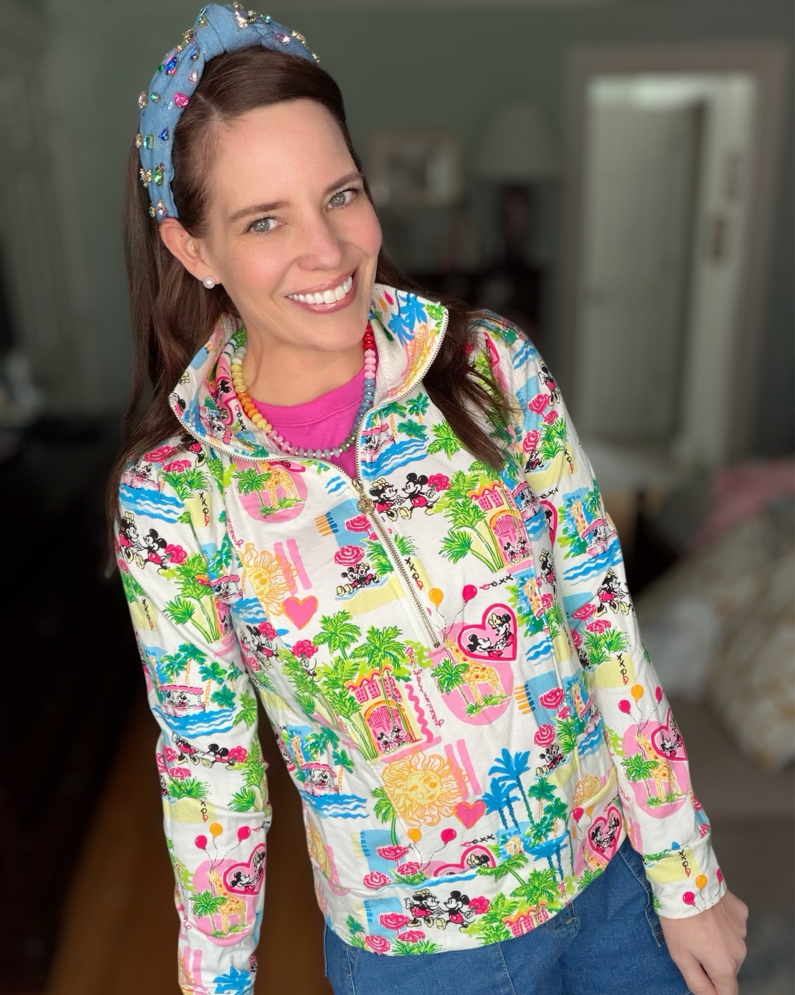 Pink Tee & Denim Shorts Outfit with Colorful Accessories 💗✨


The easiest bright summer outfit 💕 Loving this classic pink tee paired with high-waisted denim shorts for an effortless everyday look! Added fun pops of color with this rainbow beaded necklace 🌈 and the cutest jeweled headband ✨ Finished with comfy neutral sandals you’ll wear on repeat 🤍

This look is perfect for casual days, errands, or a cute coffee run ☀️ Everything is super affordable and easy to mix + match!

pink tee outfit, casual summer outfit, denim shorts outfit, colorful accessories outfit, preppy summer style, everyday outfit ideas, affordable summer fashion, bright casual look

#LTKOver40 #LTKBeauty #LTKootd

#LTKTravel #LTKOver40 #LTKPetite