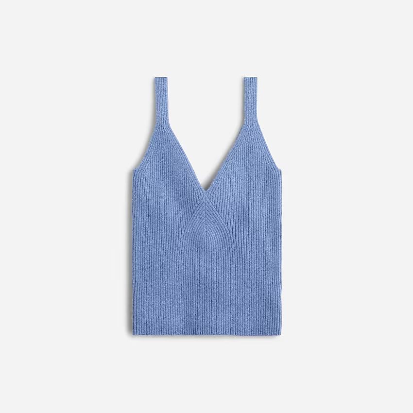 Cashmere sweater-tank | J.Crew US