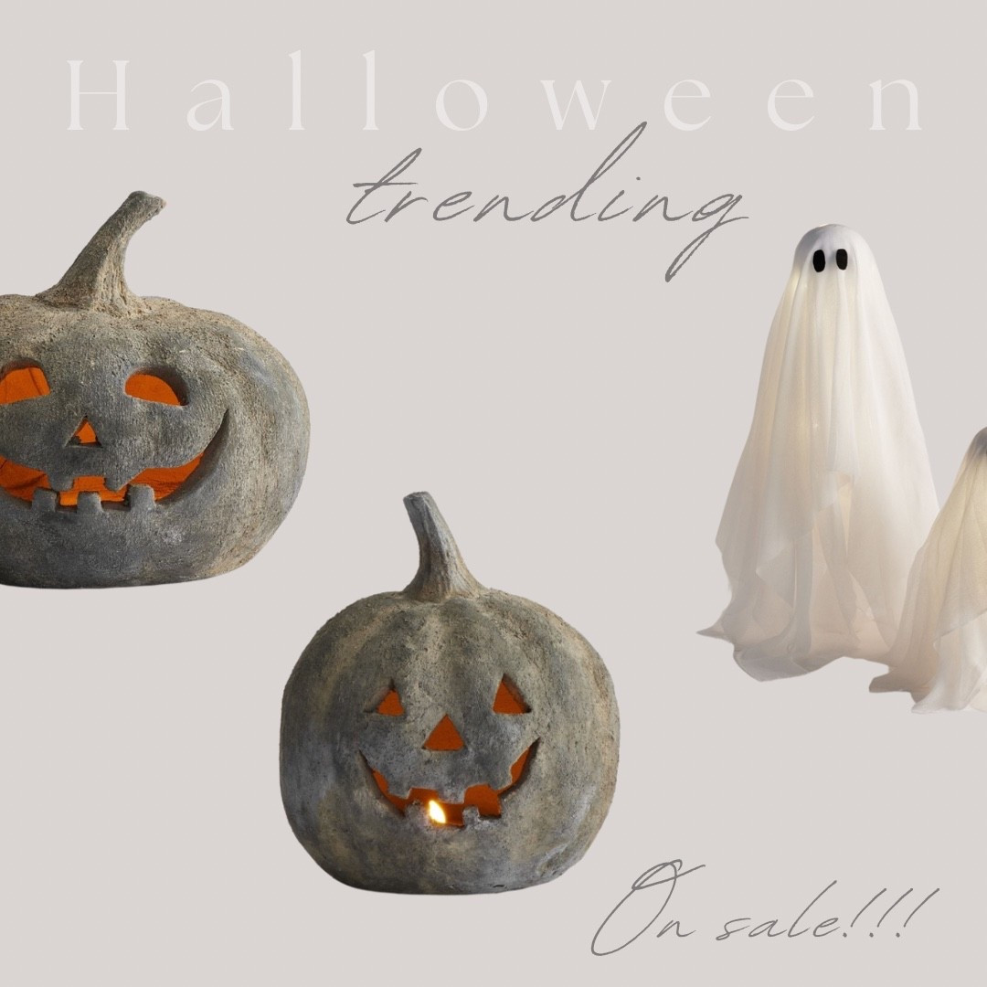 These terracotta trending Jack-O-Lanterns are on sale! 


Halloween decor, spooky decor, pumpkins, home decor, Halloween style 


#potterybarn 

#LTKSeasonal #LTKHome #LTKSaleAlert