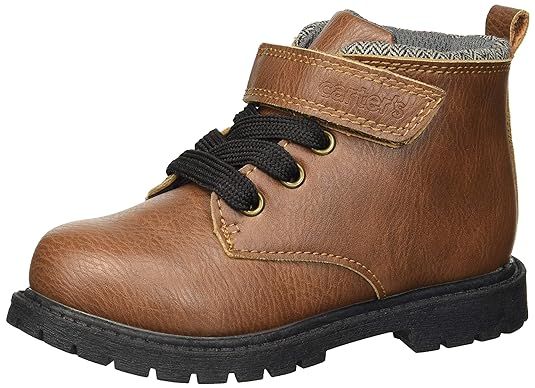Carter's Kids Boy's Baxter2 Brown Boot Fashion | Amazon (US)
