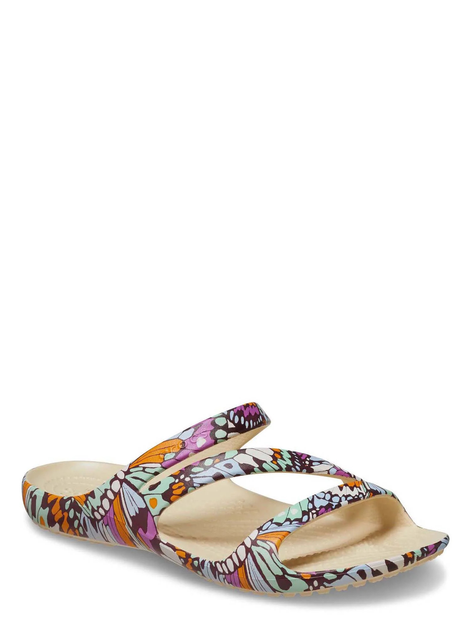 Crocs Women's Kadee II Butterfly Graphic Strappy Sandal | Walmart (US)
