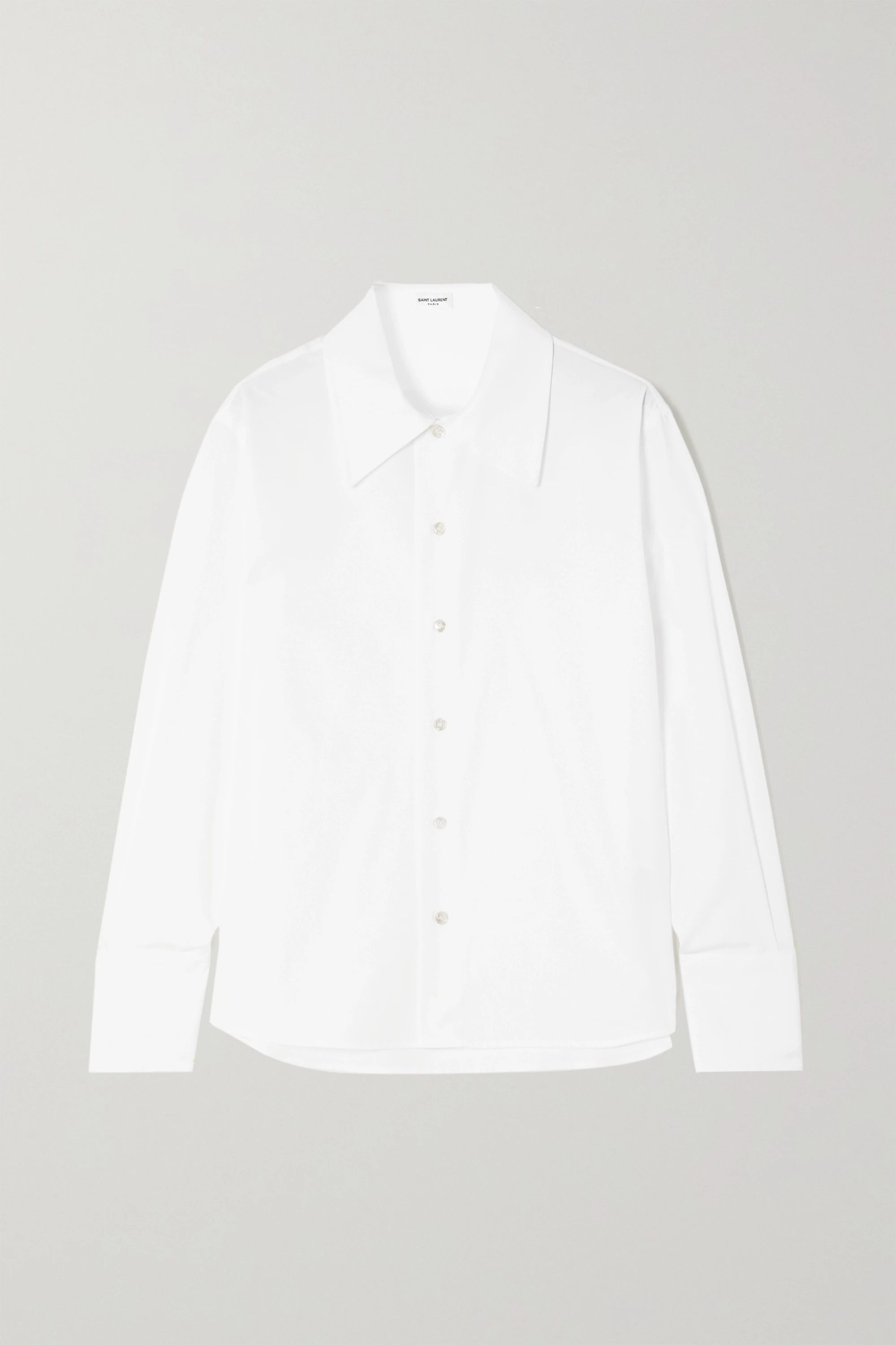 Cotton-poplin shirt | NET-A-PORTER (UK & EU)