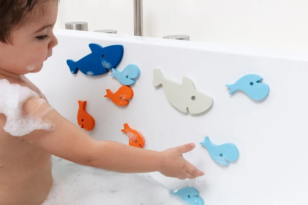 Babies Bath Toys +10m Shark Bath Adventure Puzzle Ideal Christmas Creative Gift For Children Kids... | Etsy (US)